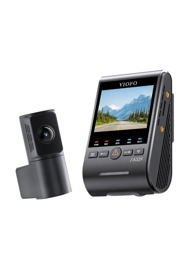 فيوفو A329S | قناتان | 4K أمامية 60 إطار + 2K خلفية - Image 2