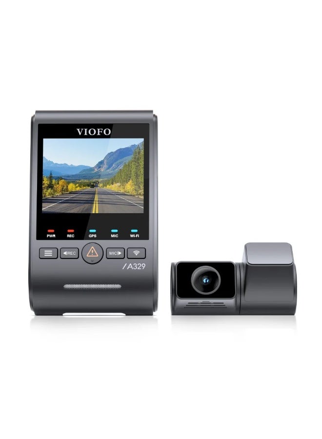 فيوفو A329S | قناتان | 4K أمامية 60 إطار + 2K خلفية - Image 1