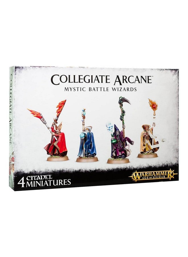 Games Workshop 99120202036 Collegiate Arcane Mystic Battle Wizards Miniature, 9 x 6.1 x 1.3 centimetres, Schwarz - Image 1