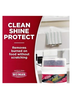 Weiman Weiman Cooktop Cleaner Max 9oz Easily Remove Burned Food Grease and Watermarks Leaving Your Glass Cook Top Sparkling  - Image 2