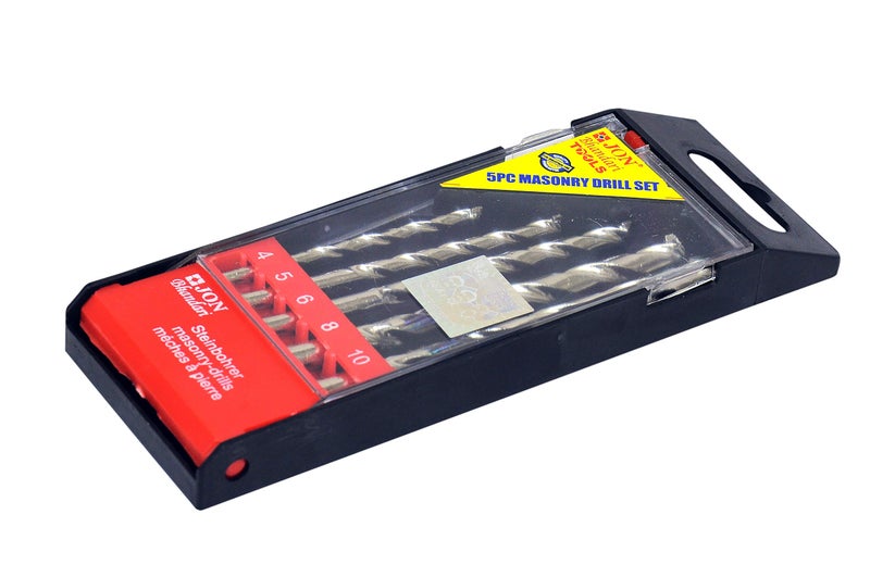 Jon Bhandari Tools Combo Drill Bit Set – 5pcs Masonry Drill Bits for Wall, Brick, Block & 13pcs HSS Bits for Metal (Non-Steel), Wood & Plastic | Hardened Steel, Sharp & Durable for DIY & Home Use - Image 4