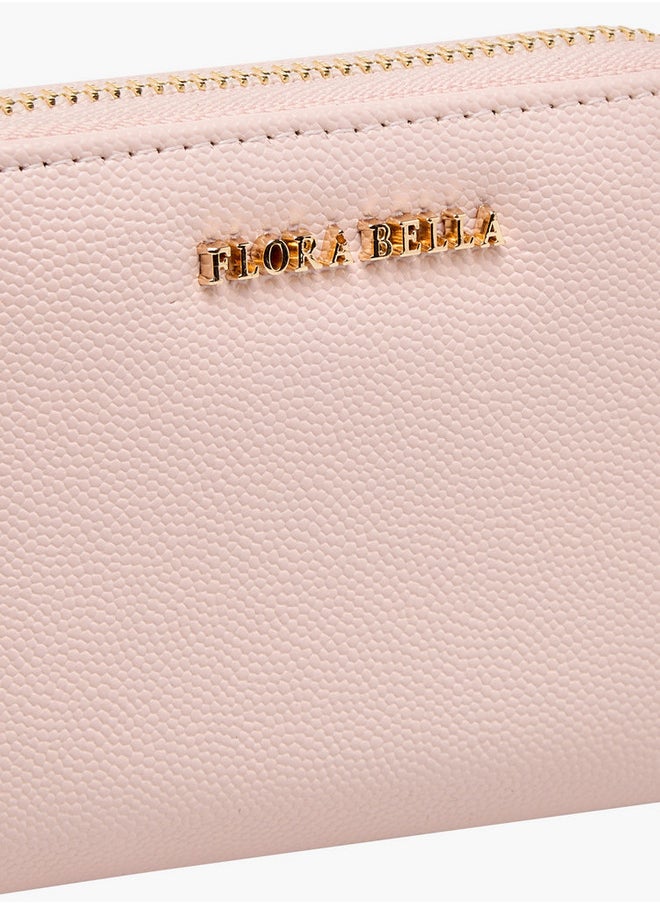 Flora Bella By Shoexpress Textured Zip Around Wallet  - Image 3