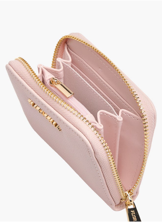 Flora Bella By Shoexpress Textured Zip Around Wallet  - Image 5