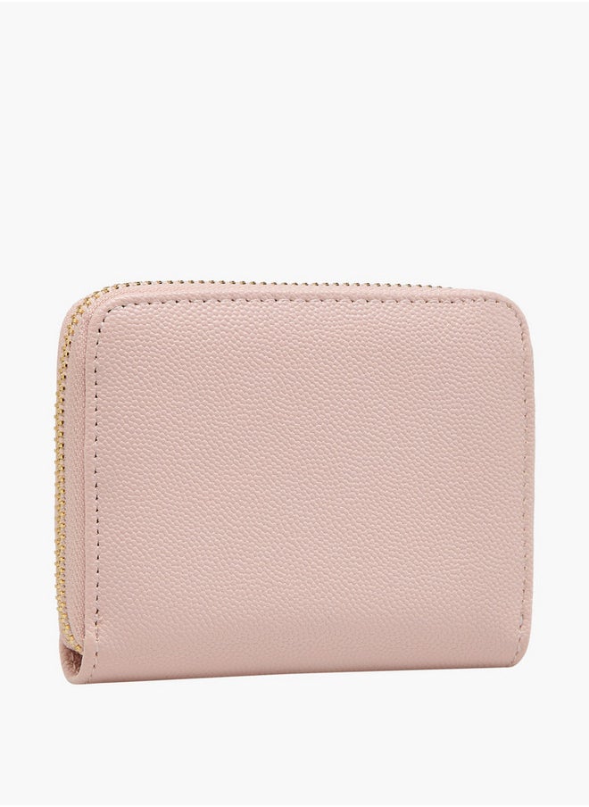 Flora Bella By Shoexpress Textured Zip Around Wallet  - Image 2