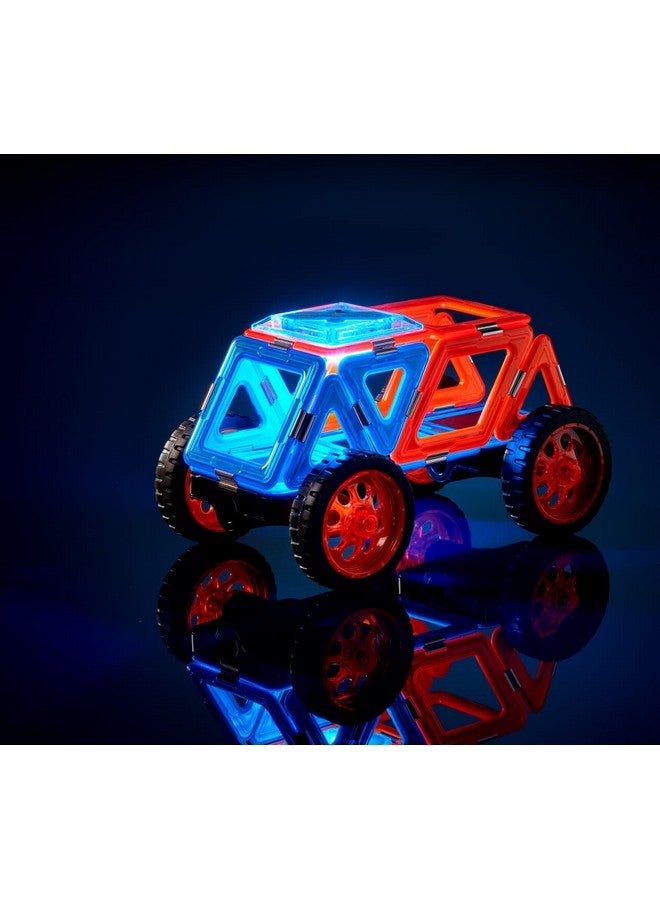 GeoSmart Night Cruiser STEM Vehicle Magnetic Building Set - Image 2