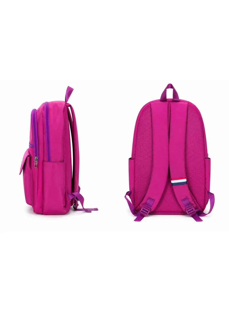U.S. Polo Assn. U.S. Polo Assn. Classic Wine Quilted Classic Backpack for School and Office MultiCompartment Bag for Campus