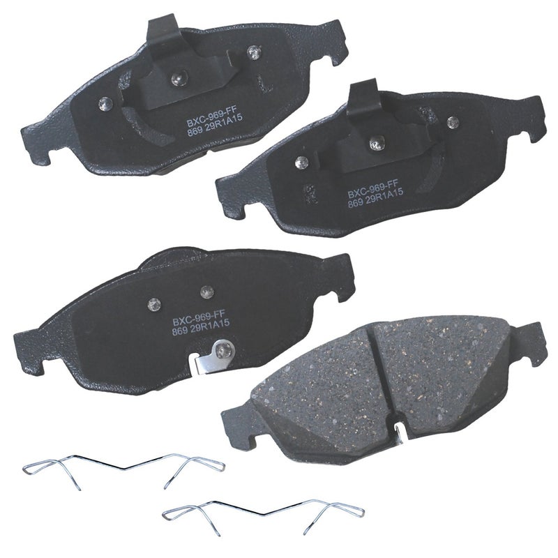 Bendix Premium SBC869 Ceramic Front Brake Pads for Chrysler Cirrus 2006-2001, Sebring 2006-2001, Dodge Stratus 2006-2001 - Image 3