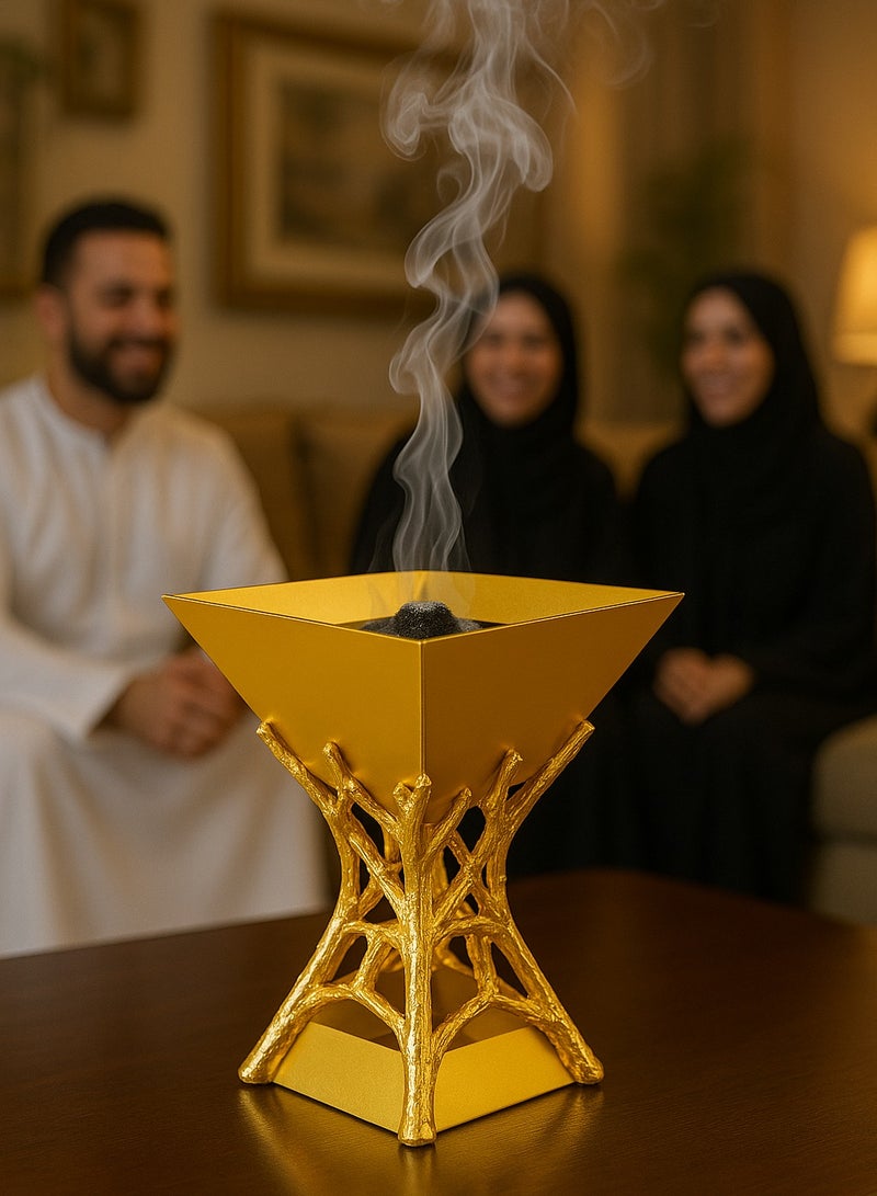 Damanhoor Bakhoor Burner Blend of Elegance and Functionality Perfect for Weddings Homes Offices Serene Spaces like Studies Spas and Yoga Rooms Enhance Any Environment Captivating Design and Soothing Fragrances - Image 4