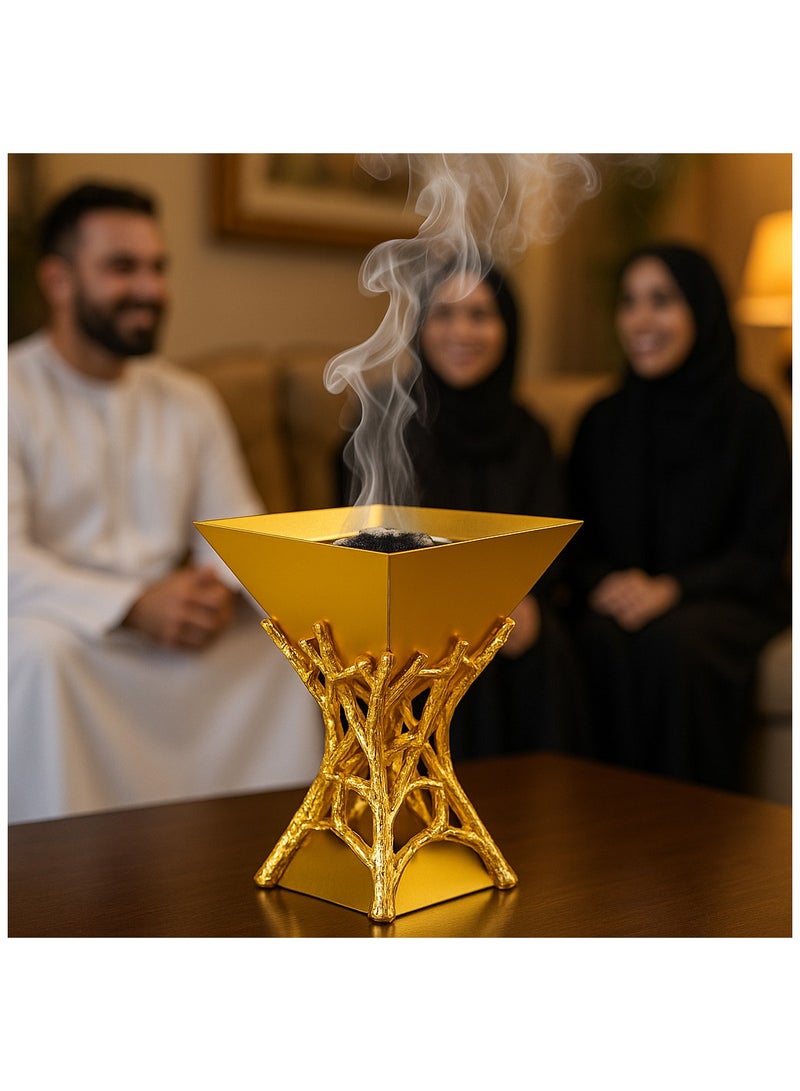 Damanhoor Bakhoor Burner Blend of Elegance and Functionality Perfect for Weddings Homes Offices Serene Spaces like Studies Spas and Yoga Rooms Enhance Any Environment Captivating Design and Soothing Fragrances - Image 3