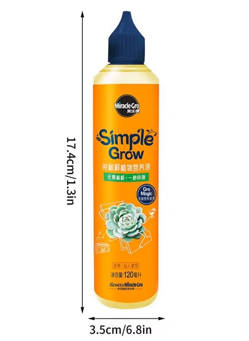 Generic Planting succulents and cacti fertilizer 120ml  - Image 4