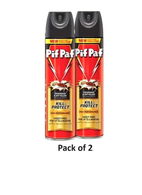 Cockroach and Ant Killer Spray 400ml Insect free upto 6 months (Pack of 2 X 400 ML)