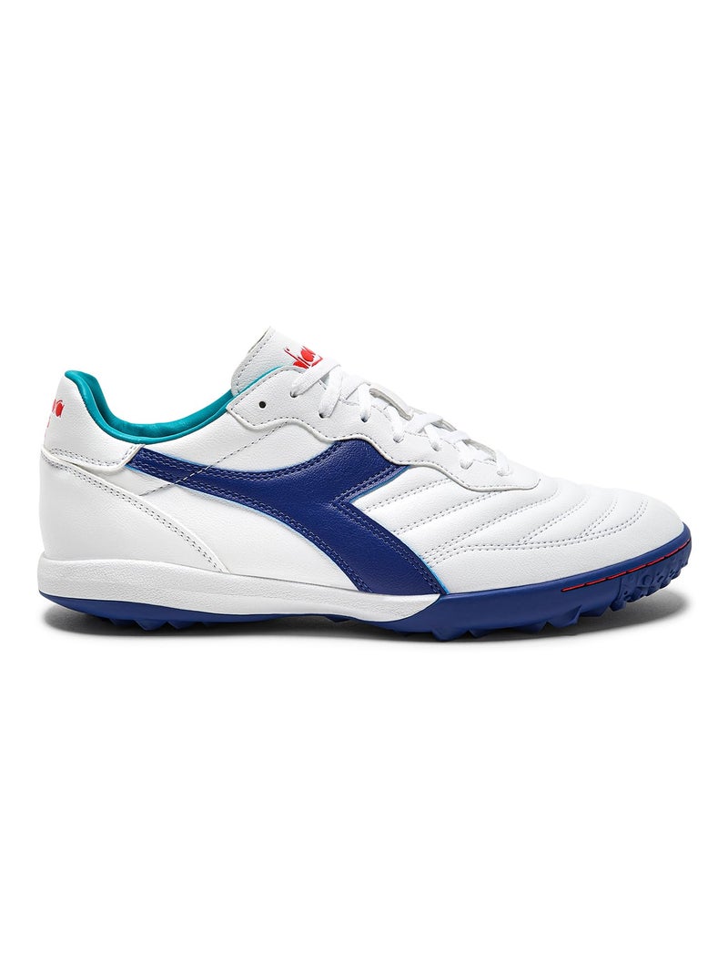 DIADORA حذاء كرة القدم ديادورا برازيل ELITE للتربة - مقاوم للماء سوبرل سوفت، بطانة كعب PU غير قابلة للانزلاق، نقاط مرونة على النعل، حرفية دقيقة - Image 1