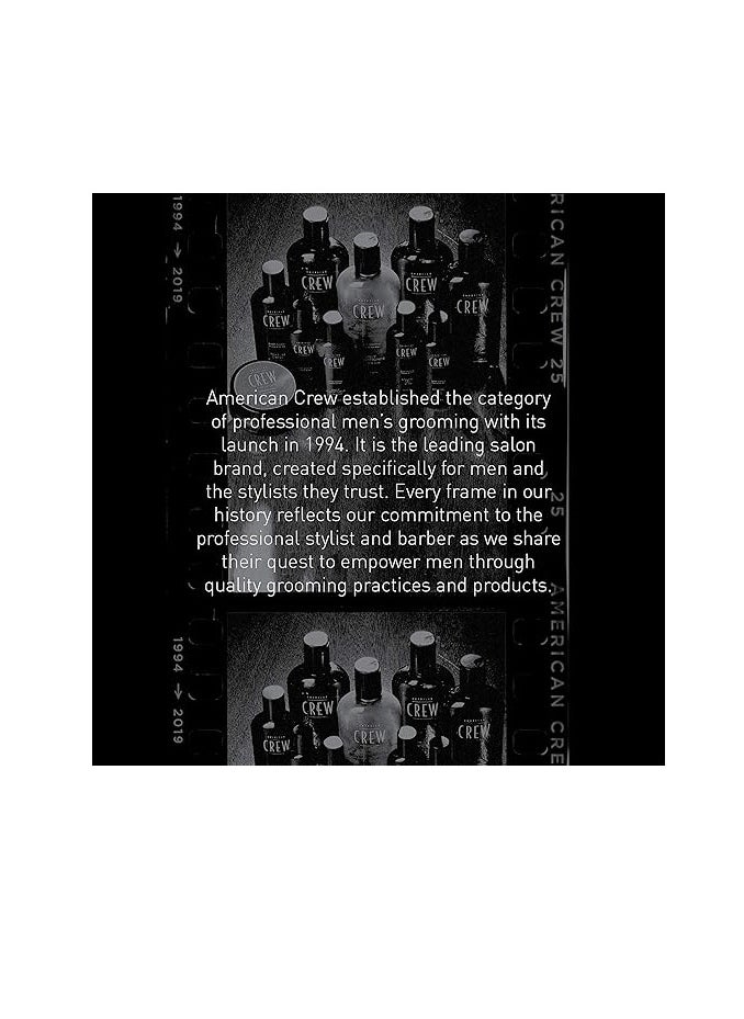 AMERICAN CREW - Men's Shampoo and Conditioner Set by American Crew, Daily Moisturizing Set, 33.8 Fl Oz Each - Image 1