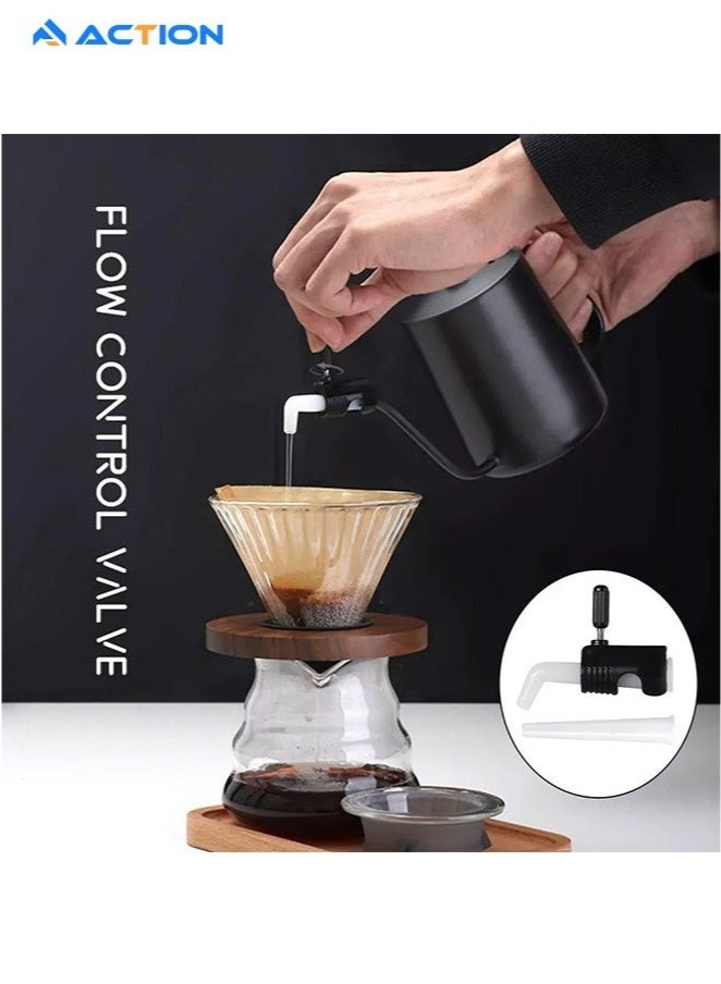 Coffee Dripping Pot Restrictor Nozzle Adjustable Flow Pourers Compatible Replacement Part Specialty Coffee Drip Jugs Kettle Gooseneck - Image 1
