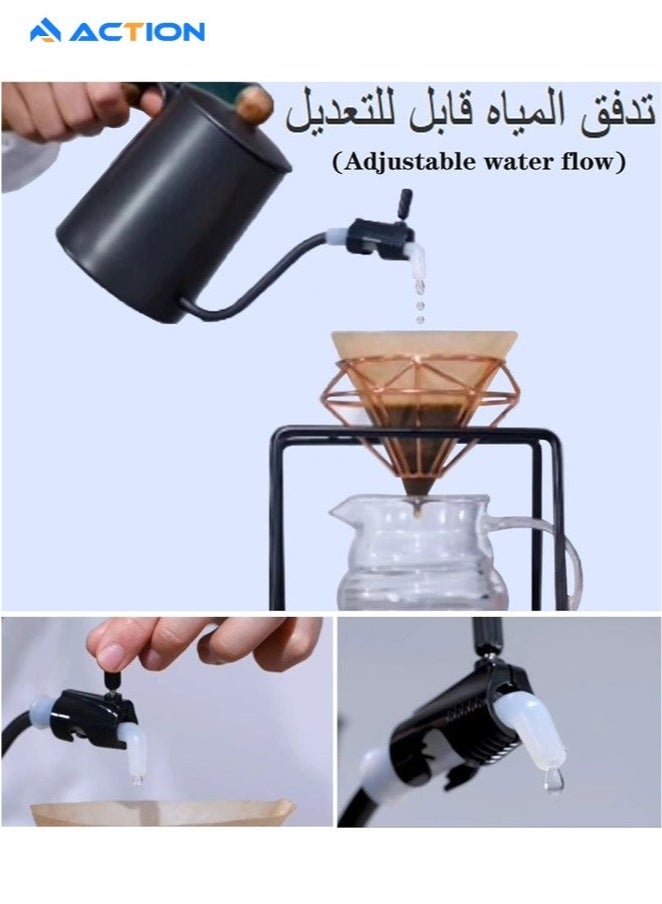Coffee Dripping Pot Restrictor Nozzle Adjustable Flow Pourers Compatible Replacement Part Specialty Coffee Drip Jugs Kettle Gooseneck - Image 5