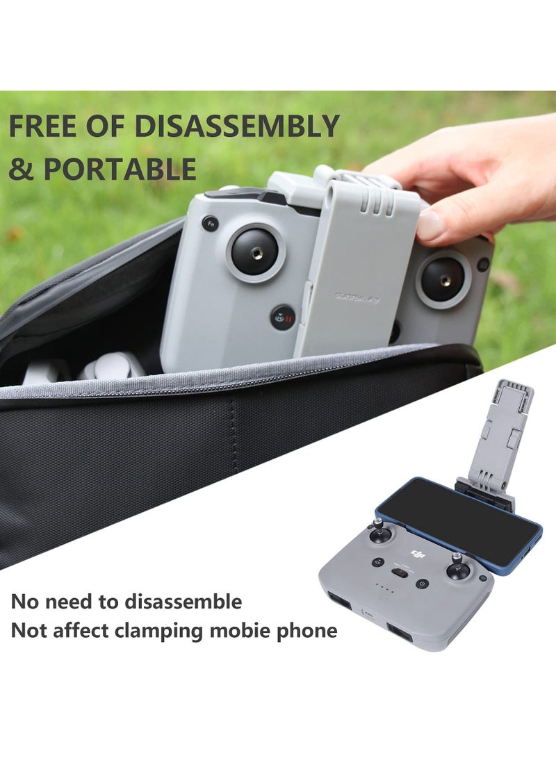 Tablet PC Expansion Bracket for DJI Mavic Mini 2 /Air 2S /Mavic 3 Drone Free Dismantle Remote Control Accessories 7-12 Inch Adjustable Clip Stand Mount Extender Phone - Image 3