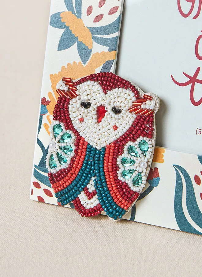 Chumbak  Beaded Square Photo Frame-T-hunt  | Best Price UAE