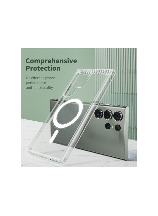 أكاليكس جراب صلب متوافق مع الشحن اللاسلكي لهاتف Samsung Galaxy S24 Ultra - Image 2