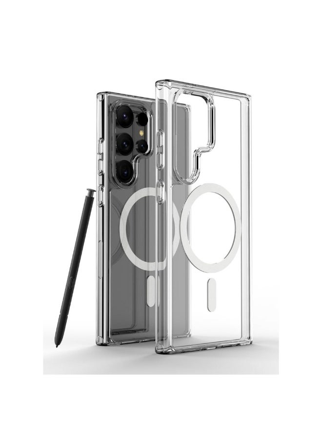 أكاليكس جراب صلب متوافق مع الشحن اللاسلكي لهاتف Samsung Galaxy S24 Ultra - Image 1