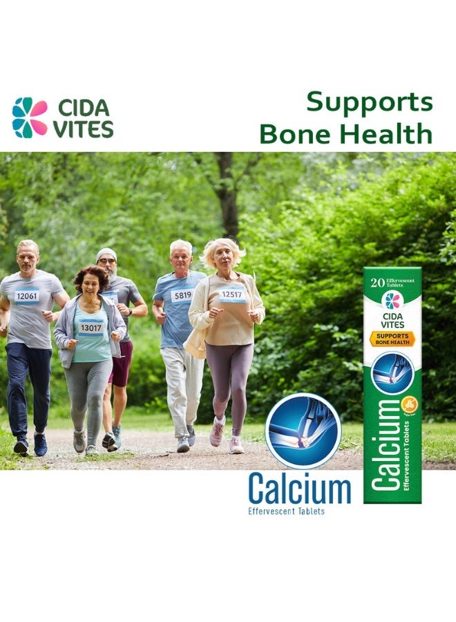 CIDA VITES Calcium Effervescent Tab 20 - Image 3