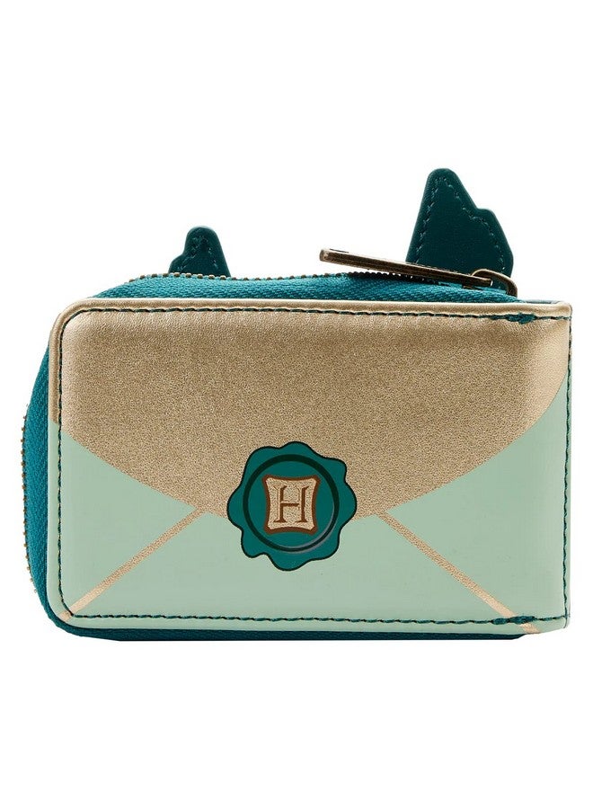 Loungefly Harry Potter Golden Hogwarts Faux Leather Accordion Wallet - Image 2