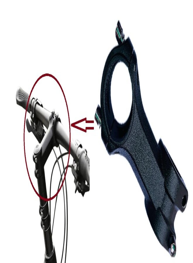Ilsha® 31.8mm Stem 60mm 70mm 80mm 90mm Bike Stem Mountain Bike Stem Short Handlebar Adjustable Stem for Bicycle, Road Bike, MTB, BMX, Fixie Gear, Cycling (31.8 x 80mm) - Image 4