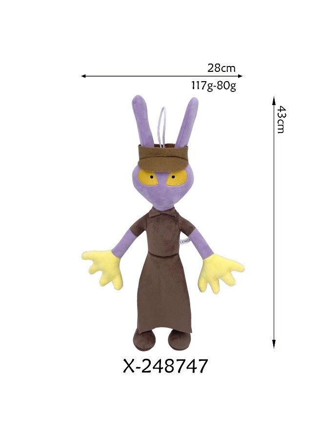 xozgdovg Magical Number Circus Clown Plush Toy 