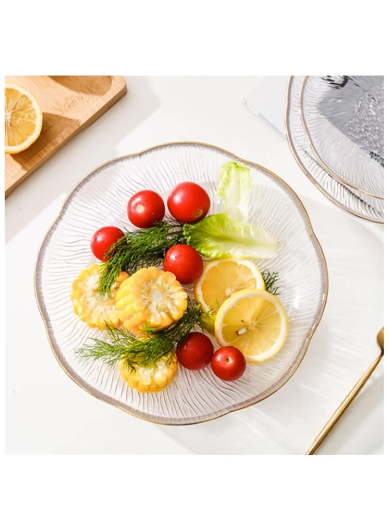 سبيس شوب طبق فاكهة، طبق فاكهة أكريليك مزخرف، طبق فاكهة منزلي، أطباق حلوى، أوعية فاكهة للحلويات. - Image 3