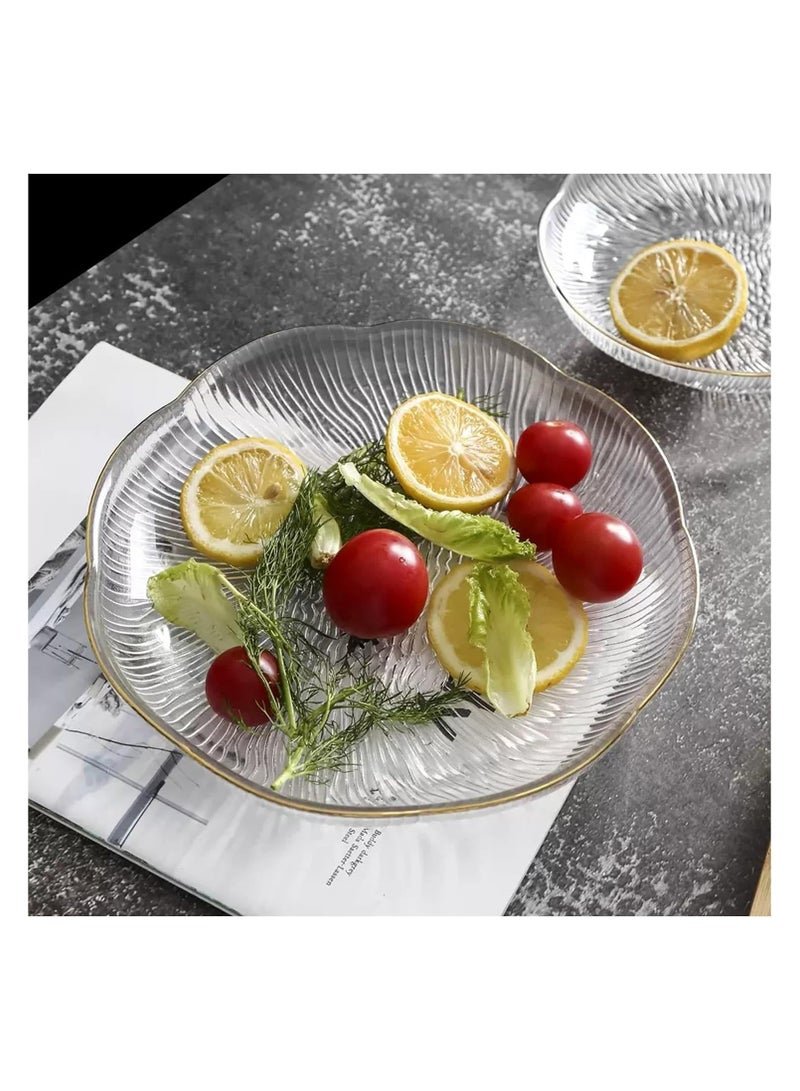 سبيس شوب طبق فاكهة، طبق فاكهة أكريليك مزخرف، طبق فاكهة منزلي، أطباق حلوى، أوعية فاكهة للحلويات. - Image 4