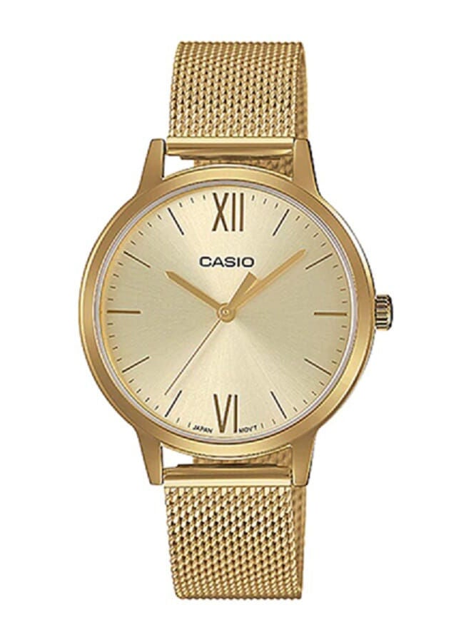 CASIO Stainless Steel Analog Wrist Watch LTP-E157MG-9ADF - Image 1