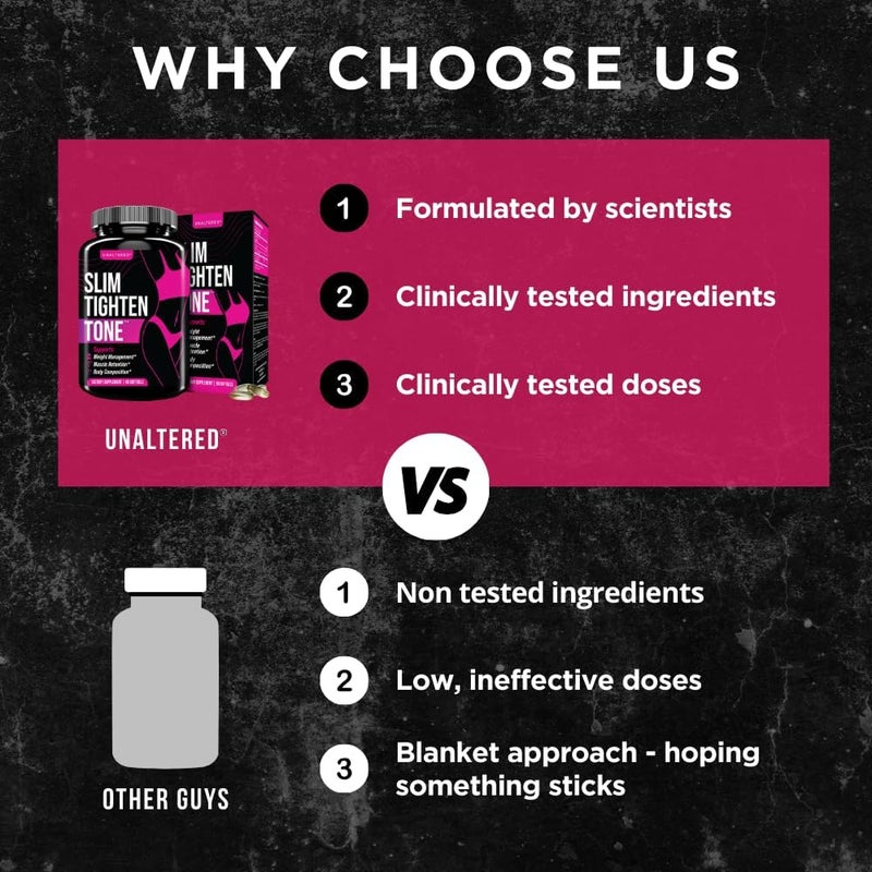 UNALTERED محسن حرق دهون البطن للنساء  خصر نحيف  فقدان دهون البطن  تقليل الانتفاخ  حبوب فقدان الوزن الطبيعية  مثبط للشهية  معزز لعملية الأيض  90 كبسولة - Image 3