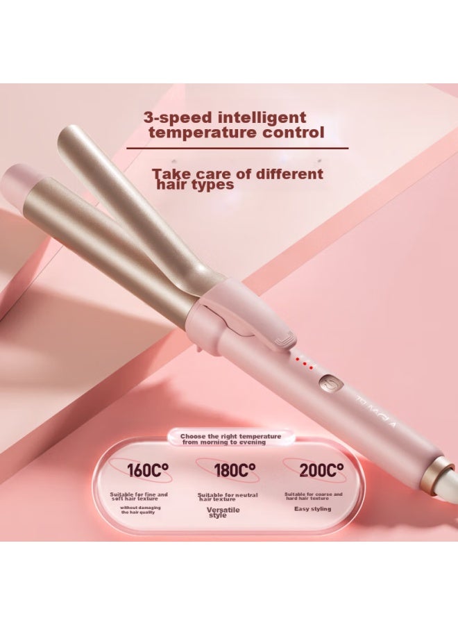 TSUYAGLA Cria Negative Ion Curling Iron 32mm, Natural Curl Wavy Hair Curler, Heat-resistant And Hair-friendly, Lazy Person's Tool, Korean-style Atmosphere Curl, 520 Birthday Gift T304f - Image 2