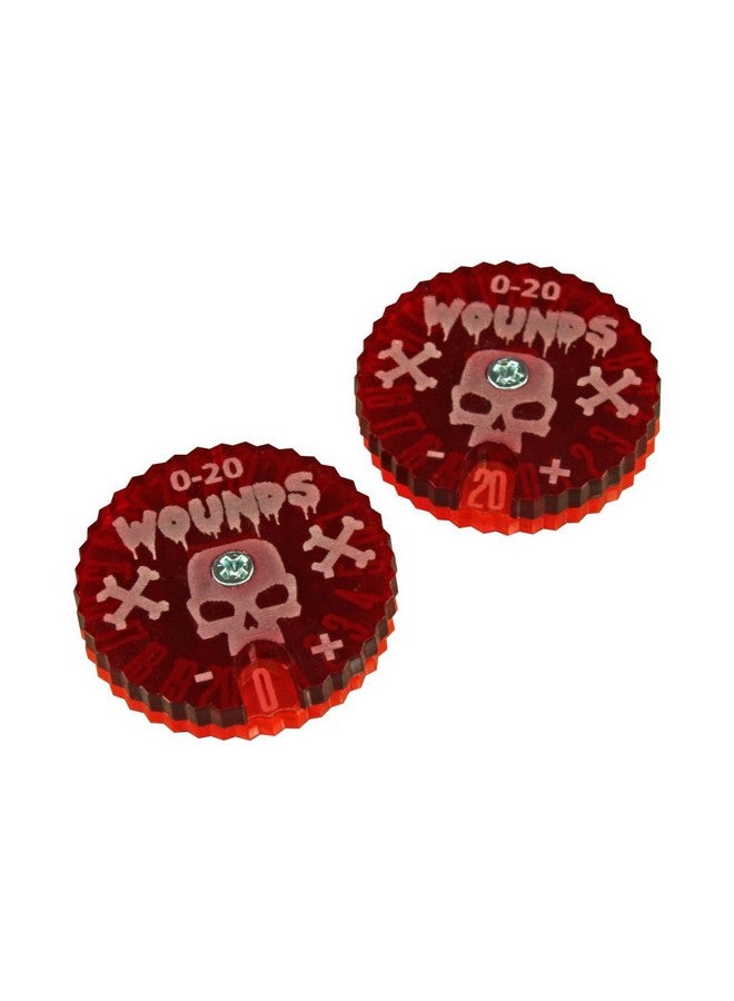 LITKO Wound Dials | Health Tracker | Life Counter | Tabletop Games | Collectible Card Games | Living Card Games | Role Playing Games | LCG | RPG | (Numbered 0-20 (Two Dials)) - Image 1