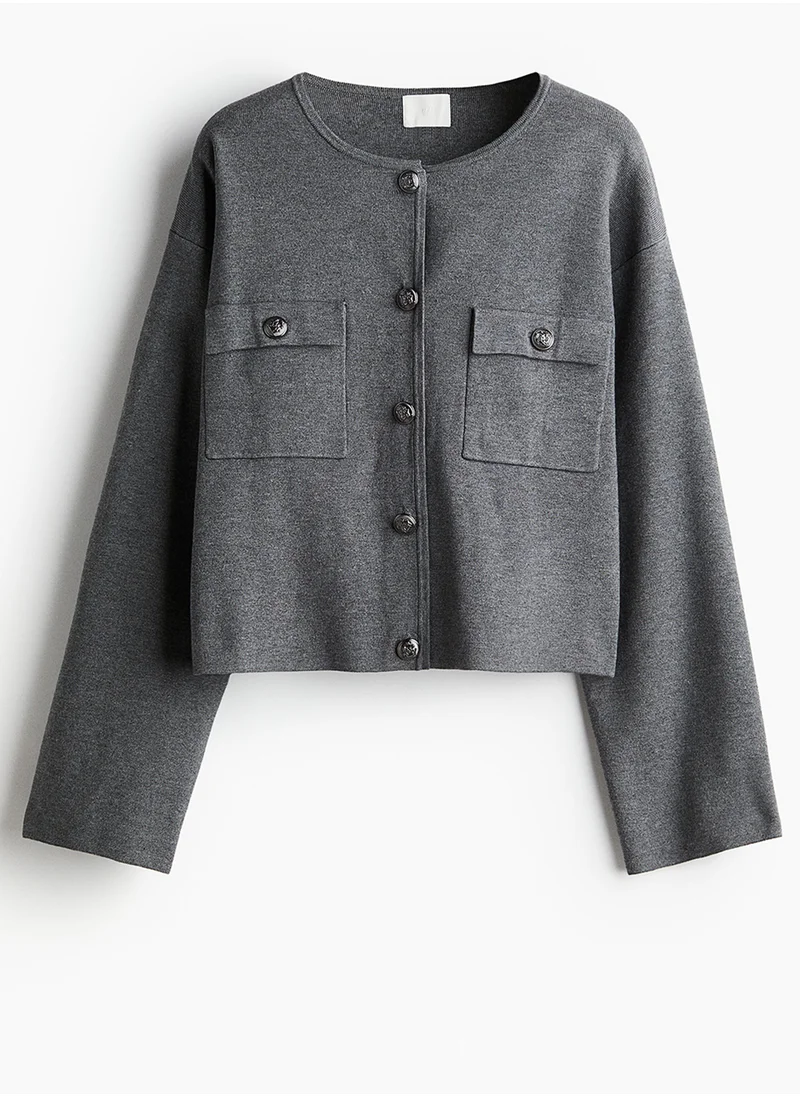 H&M Pocket-Detail Cardigan