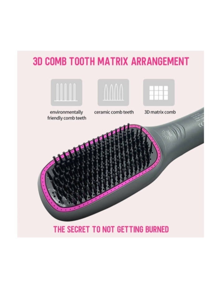 ELTRAZONE 3 In 1 Hair Dryer Brush One Step Hair Dryer For Hair Hot Air Brush Blow Dryer Travel Blower Drier Hot Comb Hairdryer - Image 2