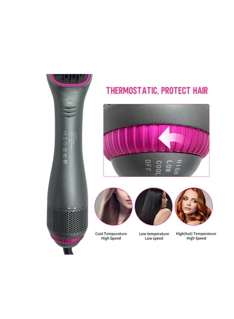 ELTRAZONE 3 In 1 Hair Dryer Brush One Step Hair Dryer For Hair Hot Air Brush Blow Dryer Travel Blower Drier Hot Comb Hairdryer - Image 4