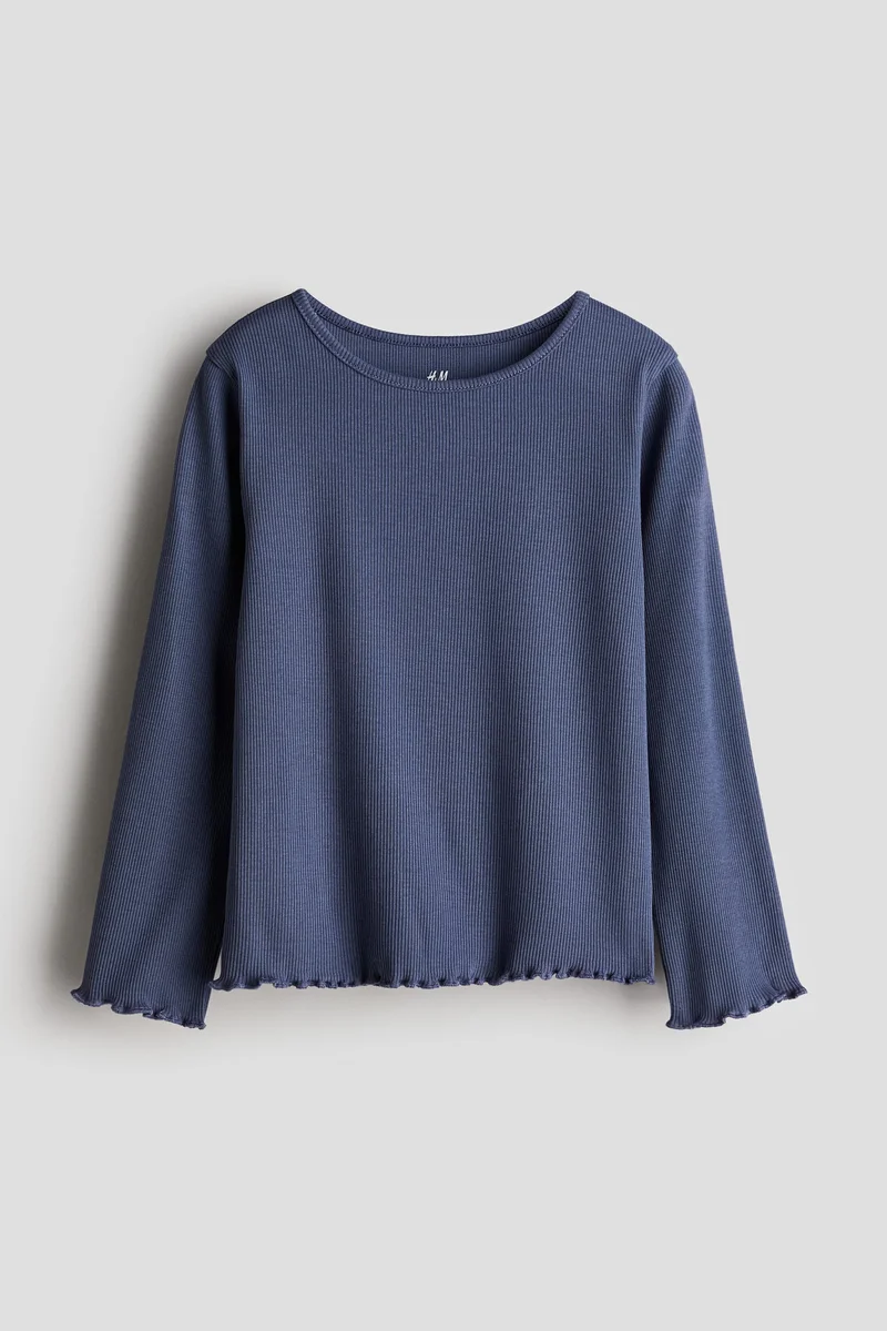 H&M Long-Sleeved Jersey Top