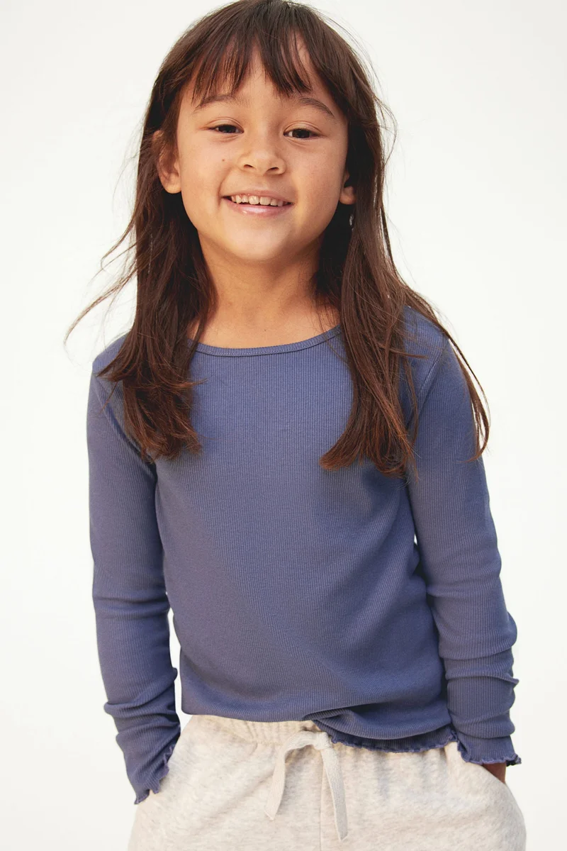 H&M Long-Sleeved Jersey Top