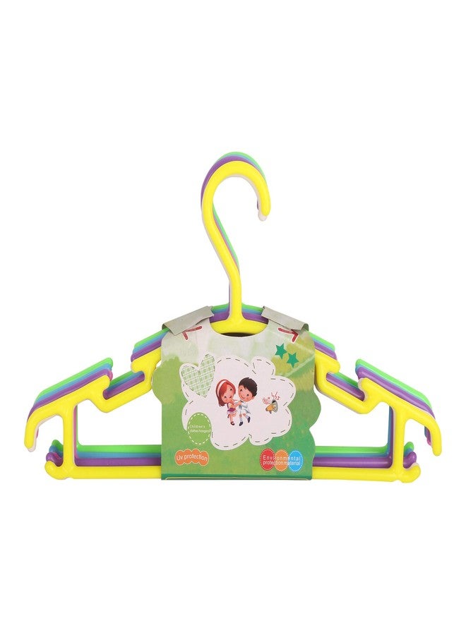 Crawl'in Non-Slip Multi Color Tubular Children's Hangers for Kids Baby Infant Toddler with Plastic Hanger Straps (Set of 24) - Image 4
