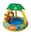 Poolmaster LearntoSwim Go Bananas Monkey Inflatable Kiddie Pool With Canopy - Image 2