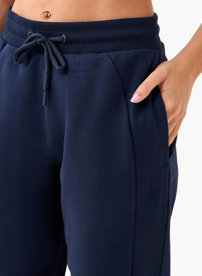 Splash Active BLUE Women Drawstring Waist Joggers for Women | Best Price UAE