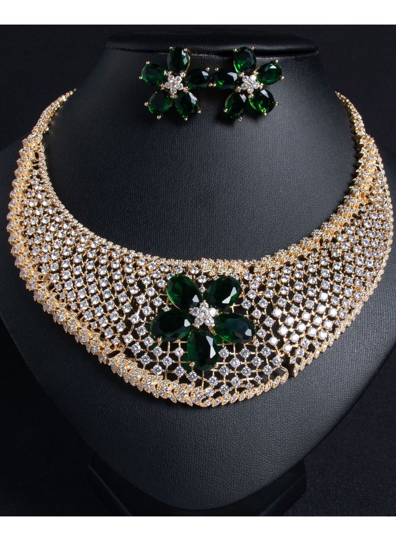 Mark Fairwhale Vintage Necklace Earring 2-Piece Set 
