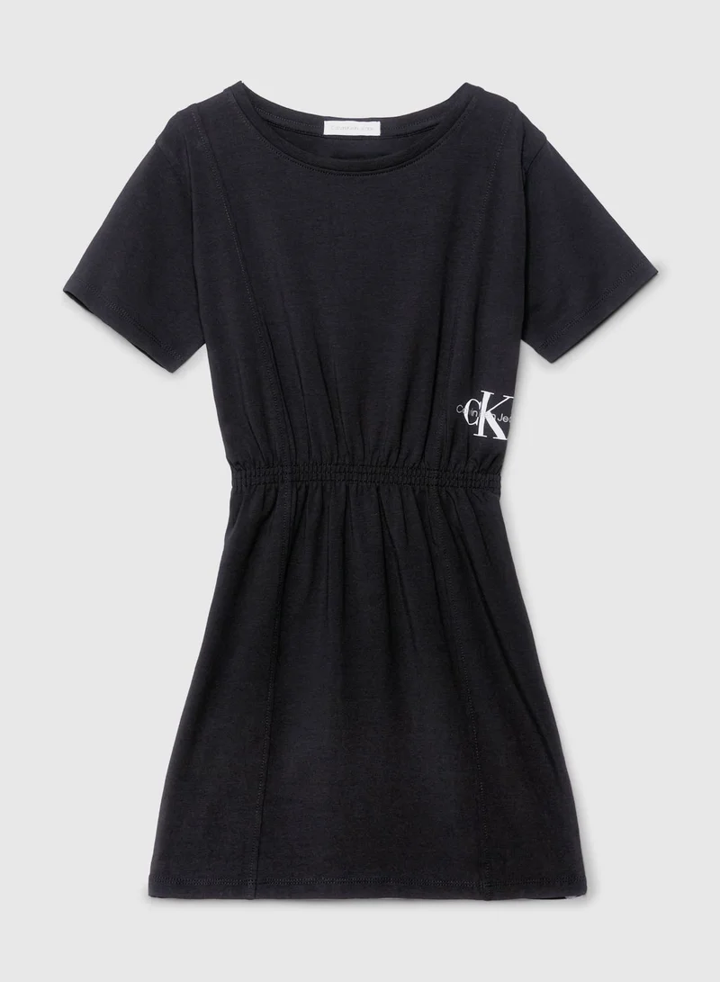 Calvin Klein Jeans Black T-Shirt Dress