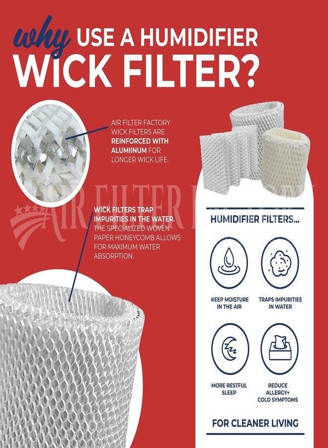 Air Filter Factory Replacement For HM3650, HM3655, HM3655BF, HM3656 Holmes Humidifier Wick Filter - Image 3