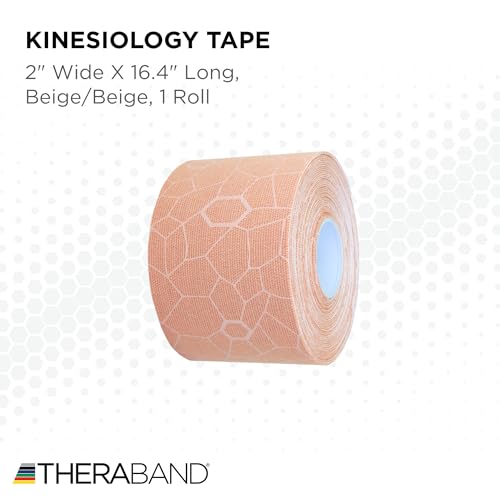 THERABAND Kinesiology Tape With XactStretch Indicator For Perfect Stretch and Application Every Time, Best In Class Adhesion, Water Resistant - Image 2