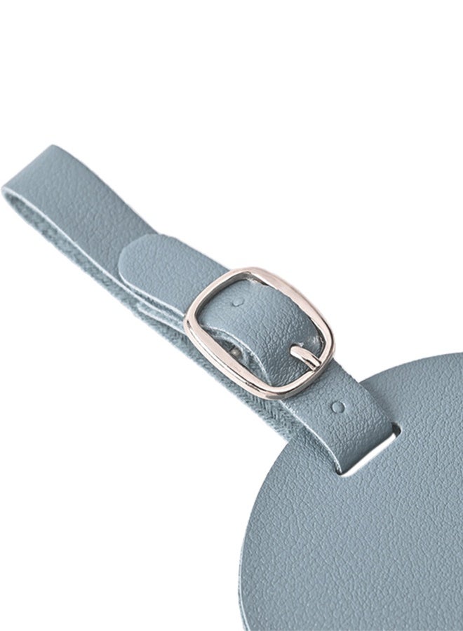 PU Leather Passport Holder with Foil-Stamped Design and Luggage Tag Set - Image 3