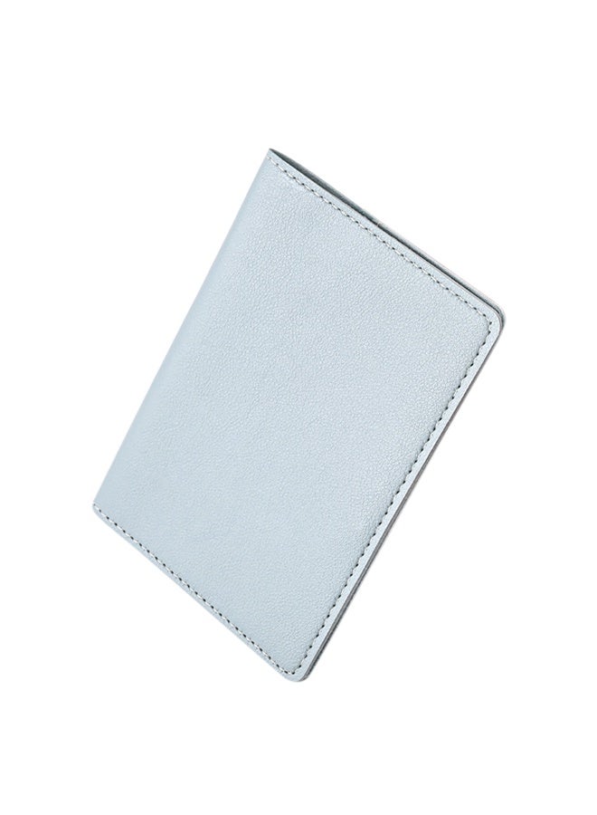 PU Leather Passport Holder with Foil-Stamped Design and Luggage Tag Set - Image 5