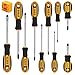 ELEAD 11-piece Screwdriver Set 5 Phillips and 5 Slotted Tips magnetic screwdriver set screw driver work on small screws - Image 2