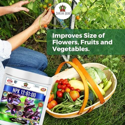 Sansar Agro Organic Npk 12:61:00 Granule Fertilizer For Plants (200 Gm). - Image 2