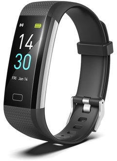 PROMASS Fitness Tracker for Men and Women,Fitness Watch Waterproof with Activity Tracker and Sleep Monitor&Temperature Monitor,Smart Watch for Android and iOS Phones(Black)……  - Image 1